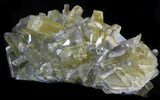 Gemmy, Golden Barite Crystals - Meikle Mine, Nevada #33712-3